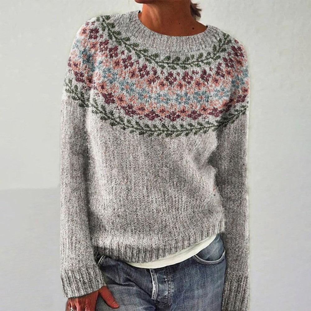 Bridget – Vintage Icelandic Knit Jumper – S
