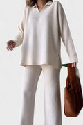 Briony – Elegant and Comfortable Lounge Set – White / L