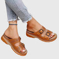 Camilla – Supportive Sandals – Light Blue / 37