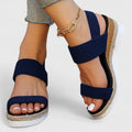 Camilla – Supportive Sandals – Blue / 36