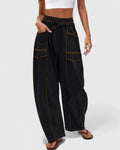 Camrynnne – Pants – Light Brown / M