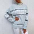 Caroline – Vintage Icelandic Jumper – Blue / M