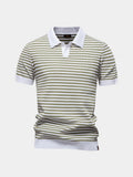 Carsten – Corsaire White Polo – Black / L