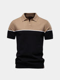 Casper – Velor Tanné Polo – Military Green / S