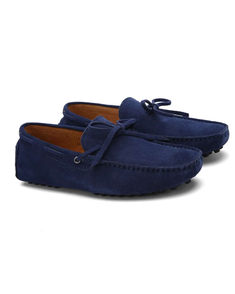 Casual Suede Summer Loafers – Blue / 38