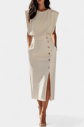 Ceecee – Midi dress – Black / XL