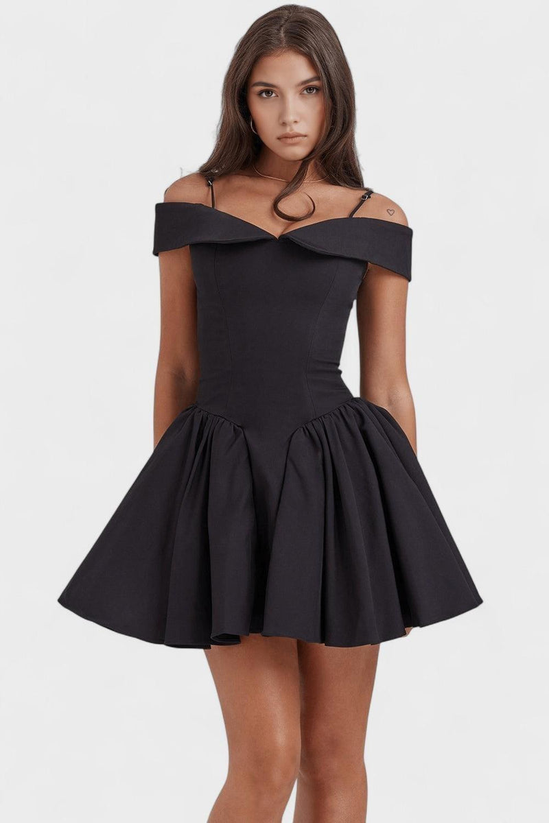 Chloe – Mini dress – Black / XS