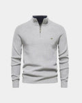 Christian – Zip-Up Jumper – Navy Blue / M