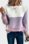 Clara – Patchwork Jumper – Green / L