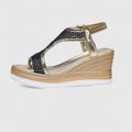 Clara – Sandals – Black / 38