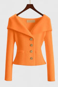 Clariza – Cardigan – Yellow / L