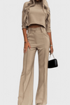 Beige colored