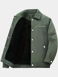 Corde – Sherpa jacket in corduroy – Camel / L
