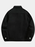 Corde – Sherpa jacket in corduroy – Camel / 2XL