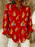 Maja Carnival Shirt – Red / M