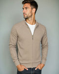 Daniel – Jacquard Jumper – Khaki / S