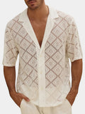Dennis – Coastal Reverie Polo – White / XL