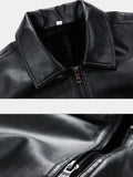 Denver – Leather jacket – Khaki / L
