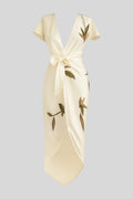 Dhalia – Midi dress – White / M