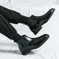 Dwight – Faux Leather Chelsea Boots – Black / 42