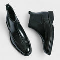 Dwight – Faux Leather Chelsea Boots – Black / 39