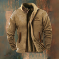Édrick – Cosy casual jacket – Light Green / M