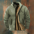 Édrick – Cosy casual jacket – Light Green / XL