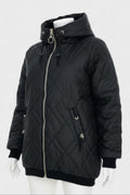 Elara – Elegant parka in luxurious design – Pink / L