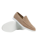 Elba Suede Loafers – Caramel / 39