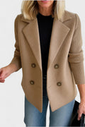 Elena – Premium casual blazer – Beige / M