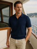 Elias – Class Marine Polo – Navy Blue / M