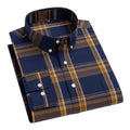 Elias – Classic Checked Shirt – Brown / M
