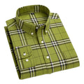 Elias – Classic Checked Shirt – Brown / L