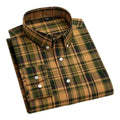 Elias – Classic Checked Shirt – Brown / S