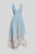 Ella – Maxi Dress – Light Blue / M