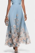Ella – Maxi Dress – Light Blue / XL