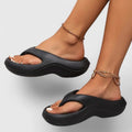 Ella – Supportive Sandals – Black / 36