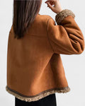 Ellinor – Lambskin coat – L