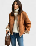 Ellinor – Lambskin coat – S