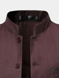 Emil – Elegant collared jacket – Black / XL