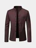 Emil – Elegant collared jacket – Black / M