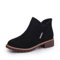 Emilia – Classic winter Boots with a low heel – Black / 38