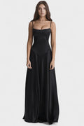 Emilie – Maxi Dress – Black / XS