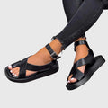 Emma – Supportive Sandals – Orange / 38