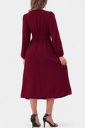 Faela – Midi dress – Bordeaux / L