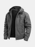 Felix – Hooded jacket – Brown / L