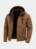 Felix – Hooded jacket – Brown / XL