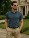 Frans – Essential Cotton Polo – Dark Grey / XL