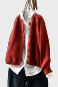 Frida – Soft cardigan – Golden / S