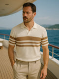 George – Caramel Lineage Polo – Black / XL